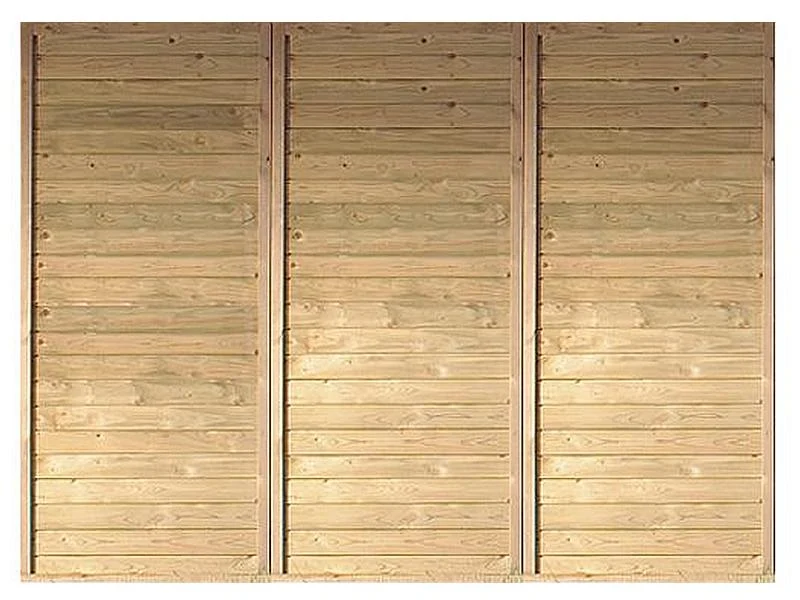 Karibu Rückwand für Einzelcarport kdi