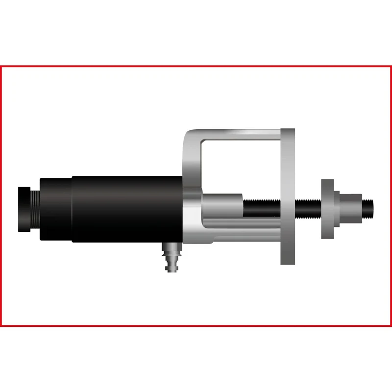 B-Ware KS Tools 6tlg Druck- und Zug-Hydraulikzylinder-Satz 440.0025 32t
