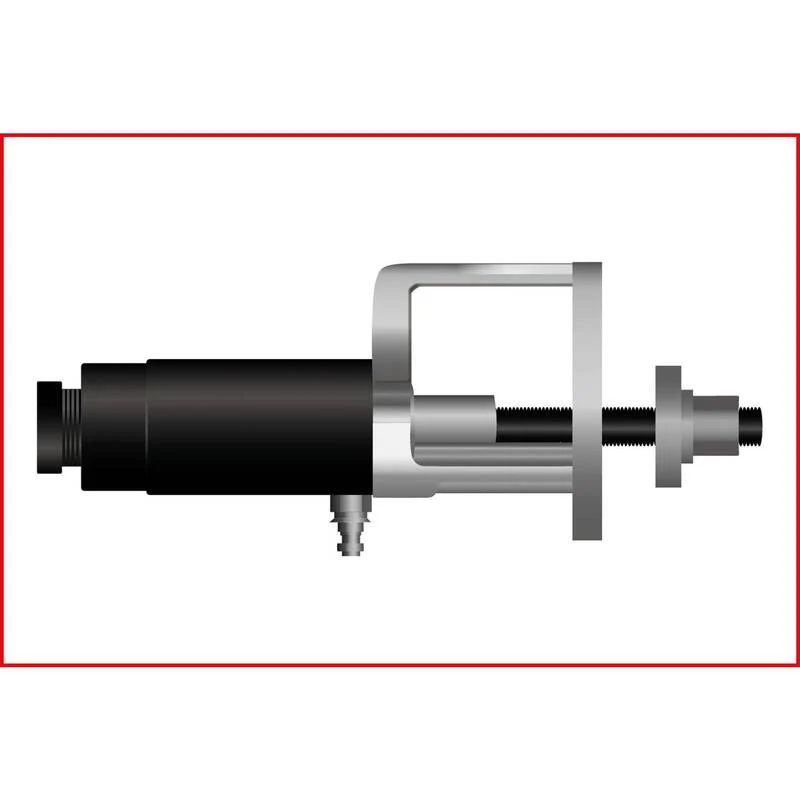 B-Ware KS Tools 6tlg Druck- und Zug-Hydraulikzylinder-Satz 440.0025 32t