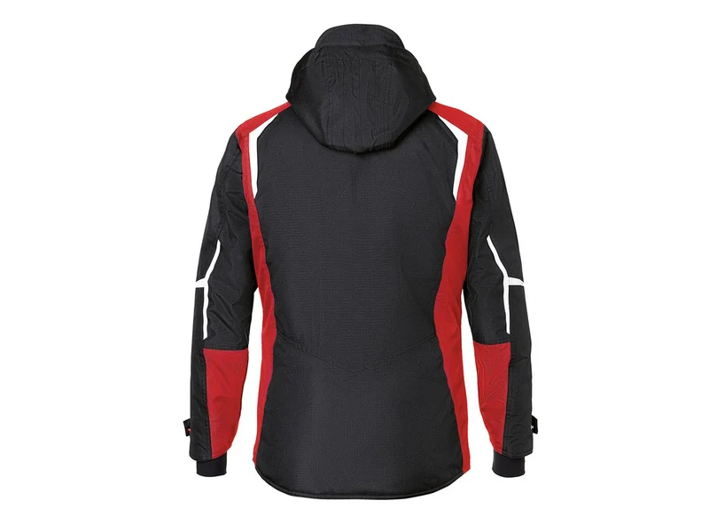 B-Ware Kübler Hardshell-Jacke Arbeitsjacke PSA 2 Bodyforce schwarz mittelrot Größe L