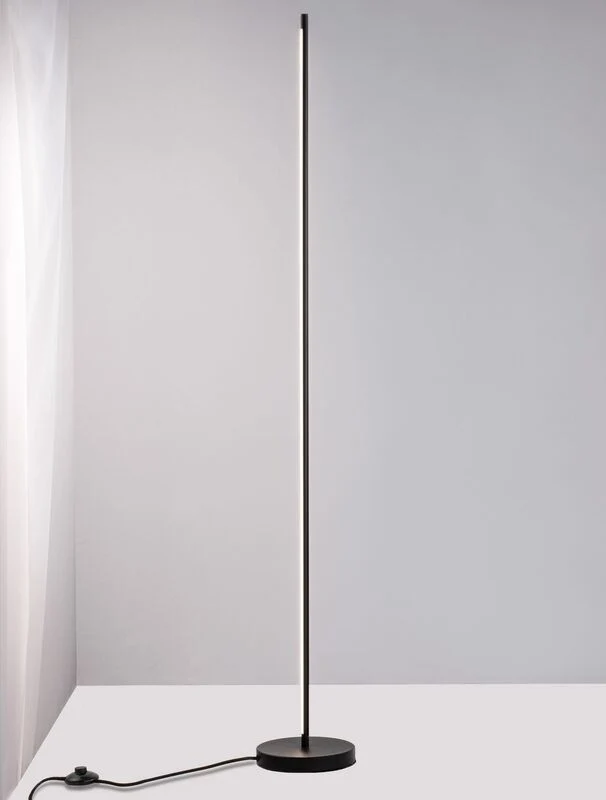 B-Ware Nova Luce Stehlampe Standleuchte COLBY LED Schwarz Warmweiß 150cm SIEHE TEXT