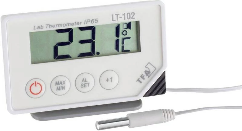 25x B-Ware TFA Dostmann Kabelgebundenes LT-102 Thermometer IP65 Weiß 3 m 25 STÜCK