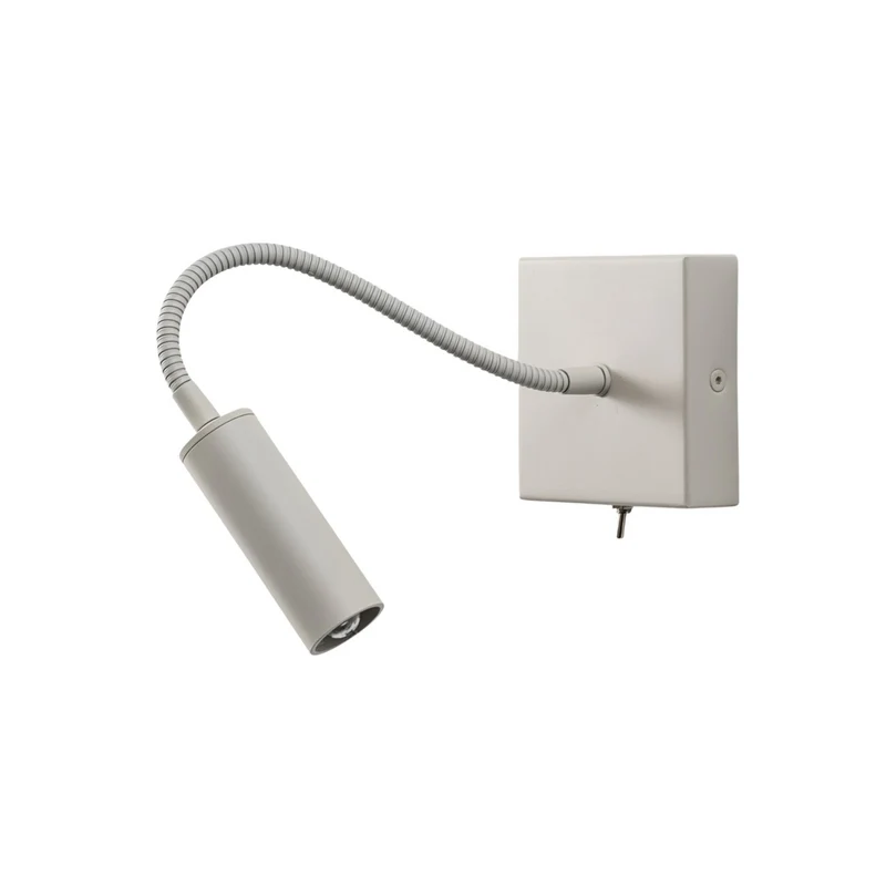 B-Ware Argon Wandlampe Leselampe Ojos creme Lampe verstellbar Stahl G9803