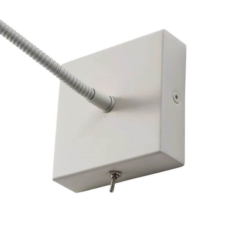 B-Ware Argon Wandlampe Leselampe Ojos creme Lampe verstellbar Stahl G9803