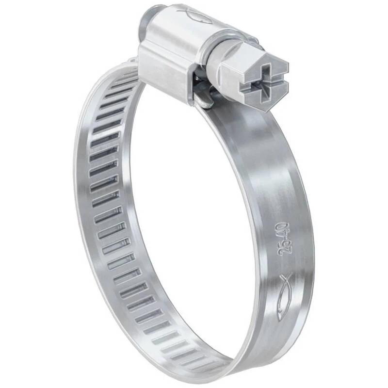 B-Ware Fischer 45531 Schlauchschelle Schelle Klemme SGS 9 W2 110-130 Edelstahl 25 Stück