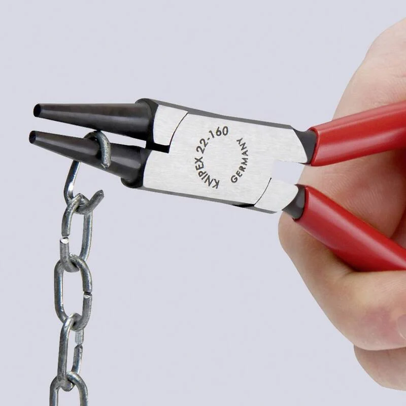 B-Ware Knipex Elektronikmechanik Feinmechanik Rundzange Gerade 140 mm Zange 9 STÜCK