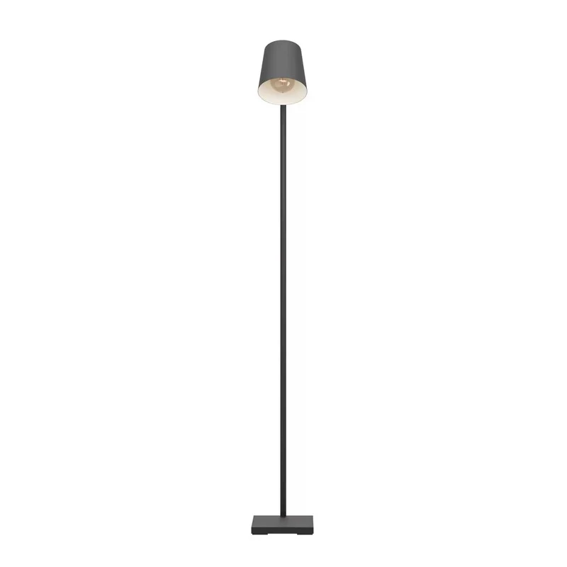 B-Ware Eglo Stehleuchte Lacey, Höhe 159,5 cm schwarz Stahl Stehlampe Leuchte Lampe Spot