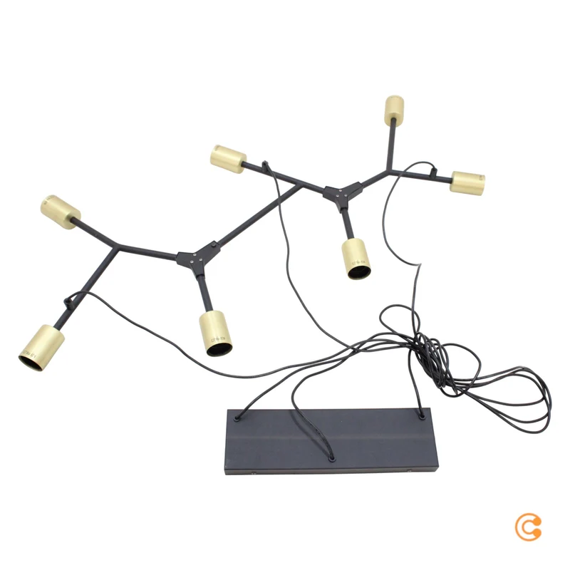 B-Ware Nordlux Hängeleuchte Hängeleuchte Lampe Leuchte Josefine in Schwarz, siebenflamm