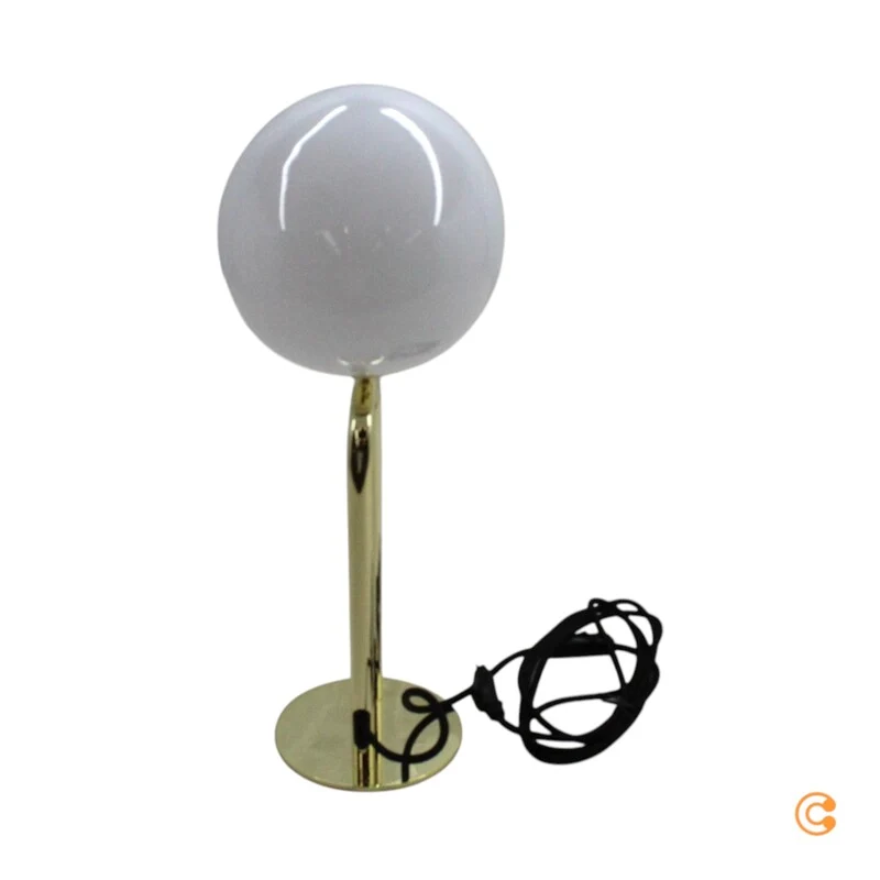 B-Ware DFTP by Nordlux Tischleuchte Lampe Shapes Glas Messing weiß Schalter E27 LED