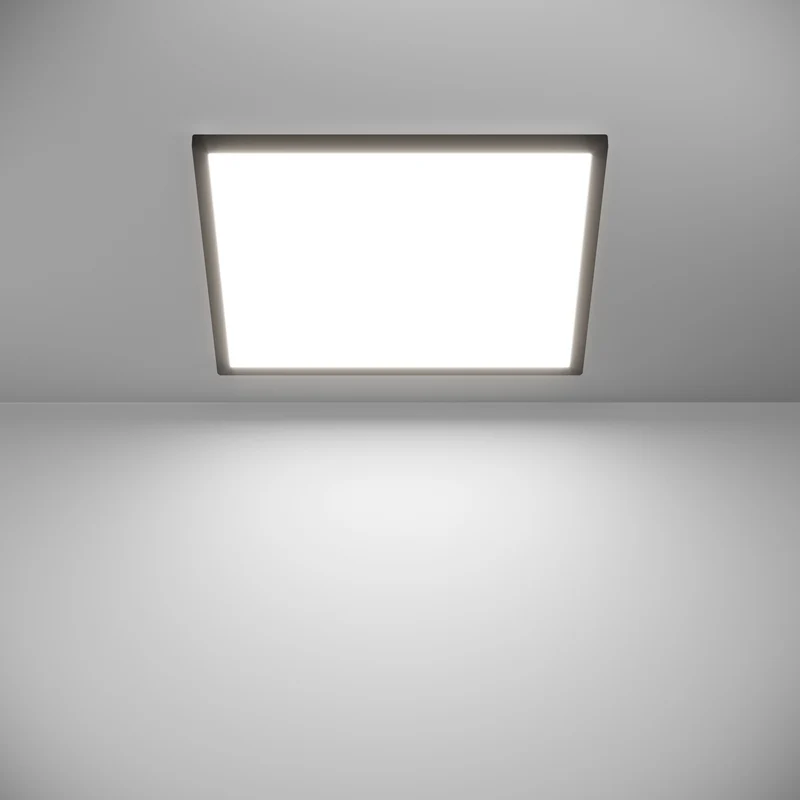 B-Ware EGLO Connect Deckenleuchte LED Rovito Z Appsteuerung Schwarz 50 cm CCT RGB Smart
