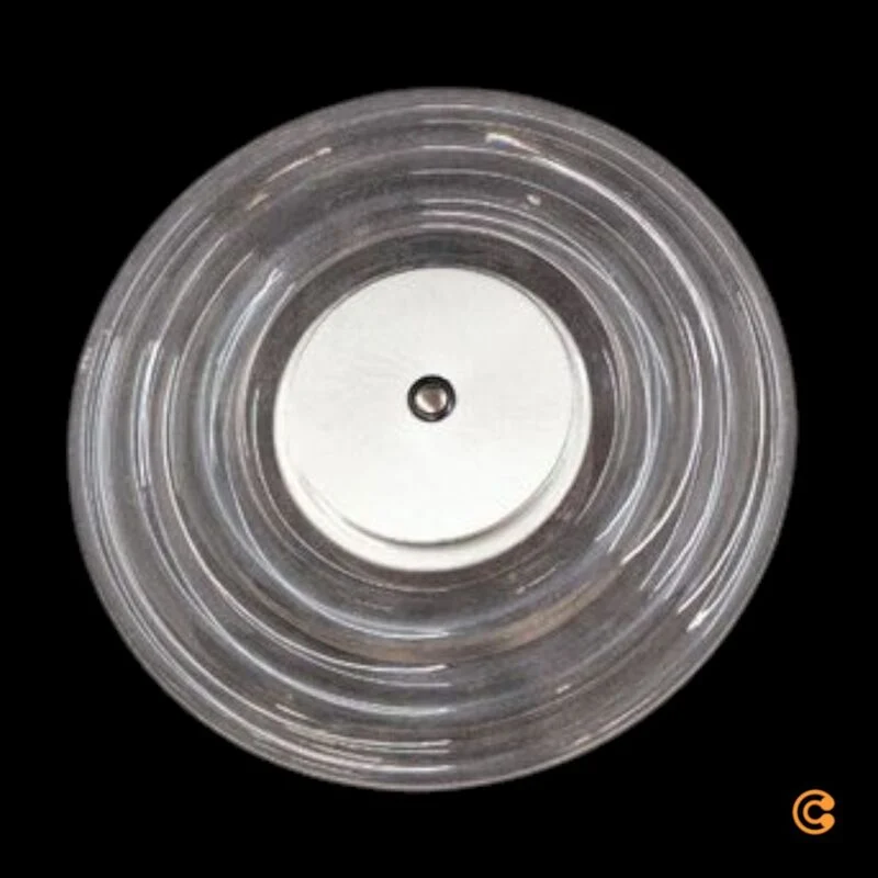 B-Ware Paul Neuhaus Wandleuchte Wandlampe LED Akku Glas Eisen transparent stahl dimmbar
