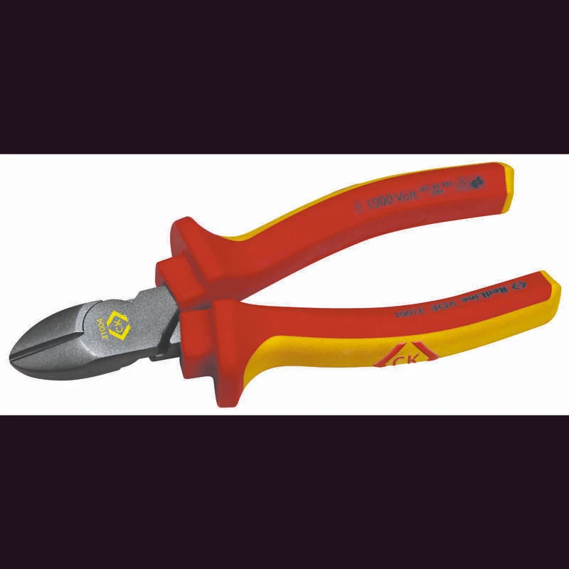 B-Ware C.K Seitenschneider Zange VDE Schneidzange Stahl 160mm isoliert VDE geprüft