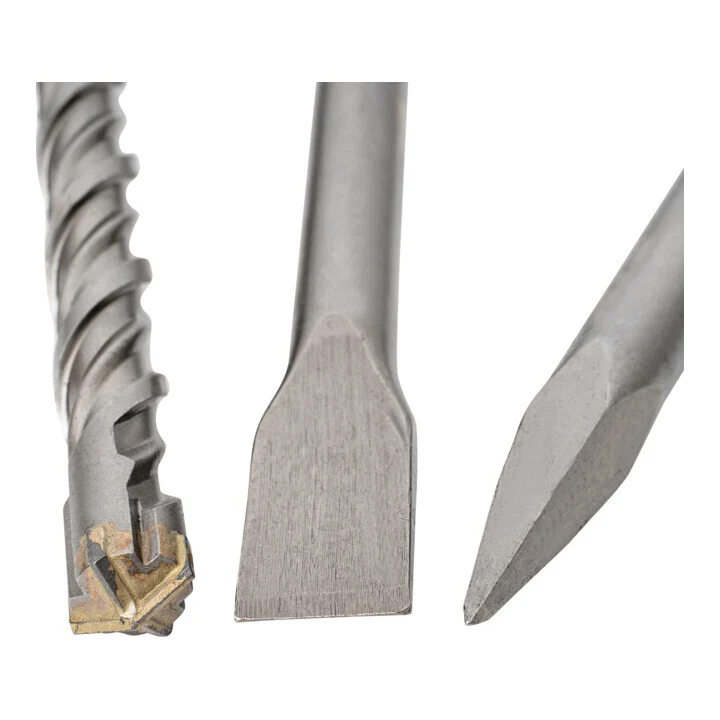 B-Ware STIER SDS-Max Bohrer Meißelsatz Set Bohrerwerkzeug 7-tlg 400mm 500mm Hochwertig