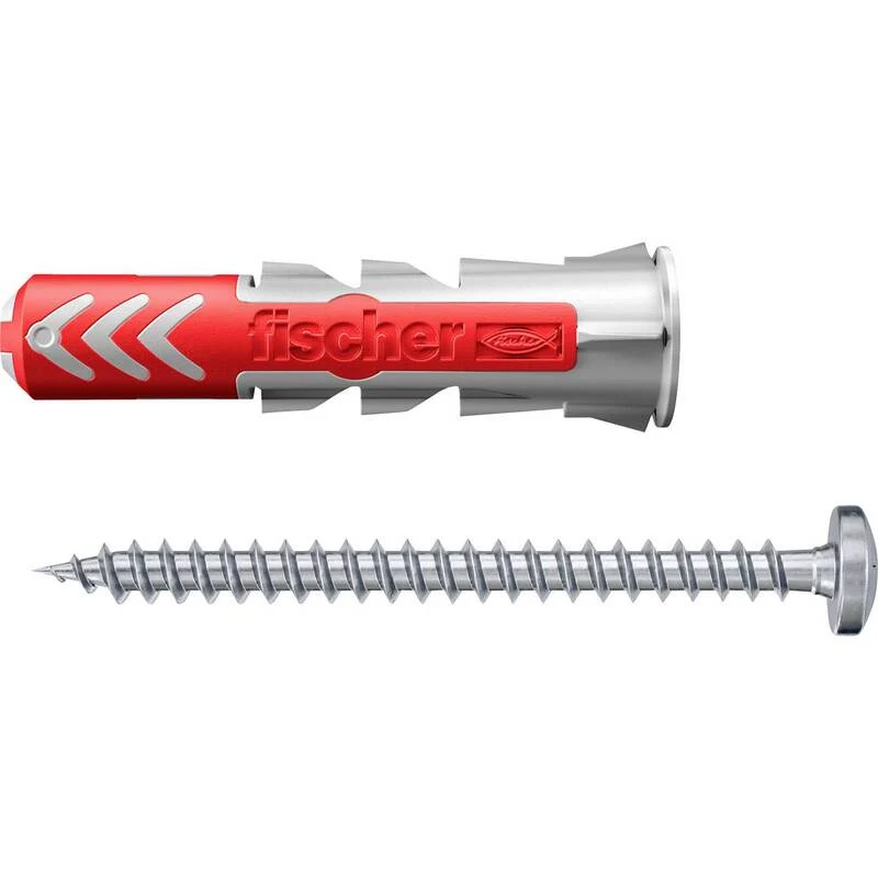 8x B-Ware Fischer Dübel Spreizdübel DUOPOWER Schraube Set Polyamid 800 STÜCK