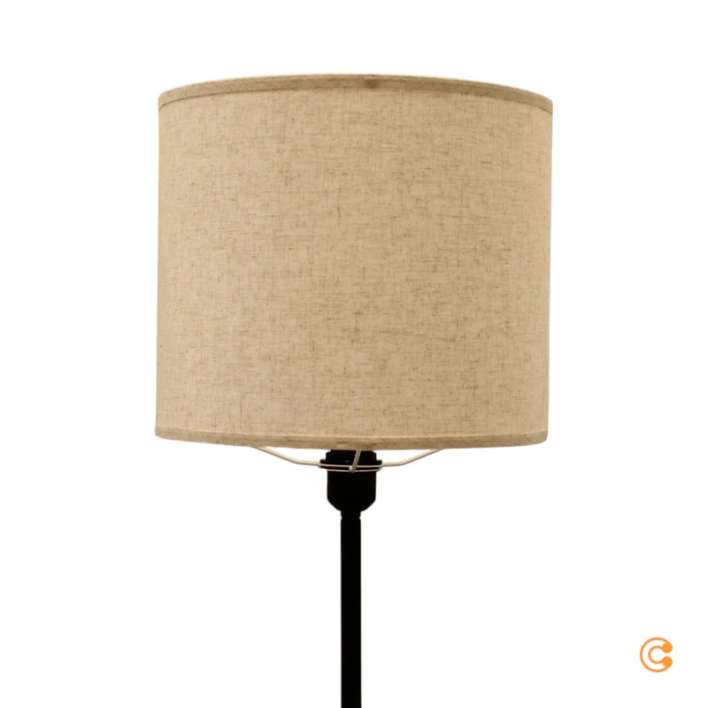 B-Ware JUST LIGHT Stehleuchte Lampe Bark holz creme Eisen Holz Schalter