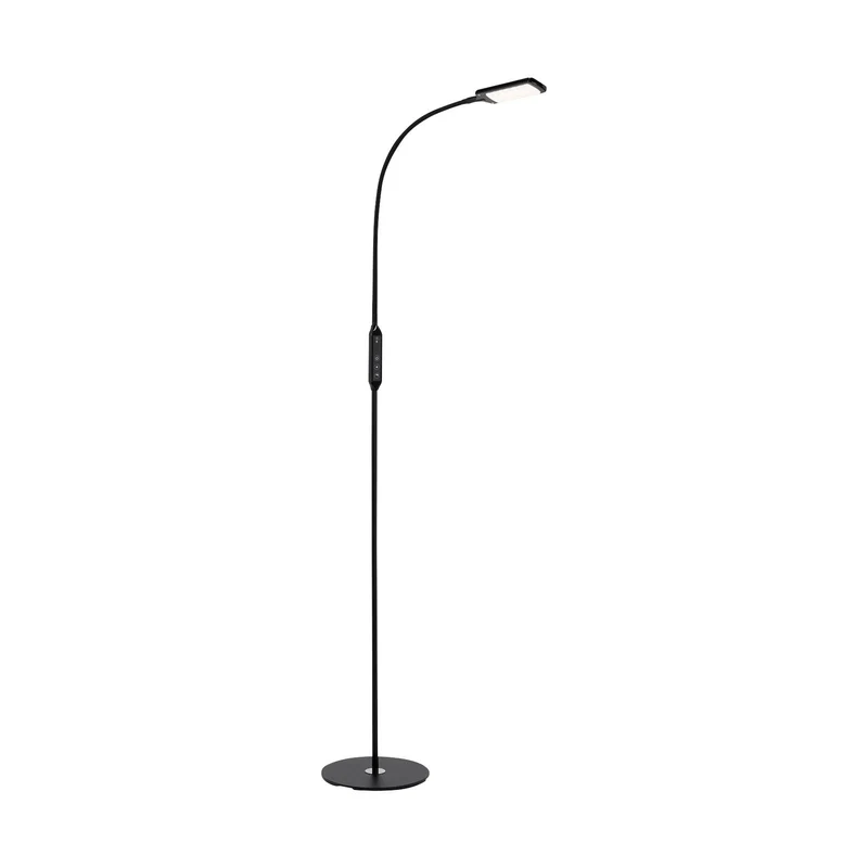 B-Ware Stehleuchte Standlampe Briloner LED Office Remote Lampe dimmbar schwarz CCT