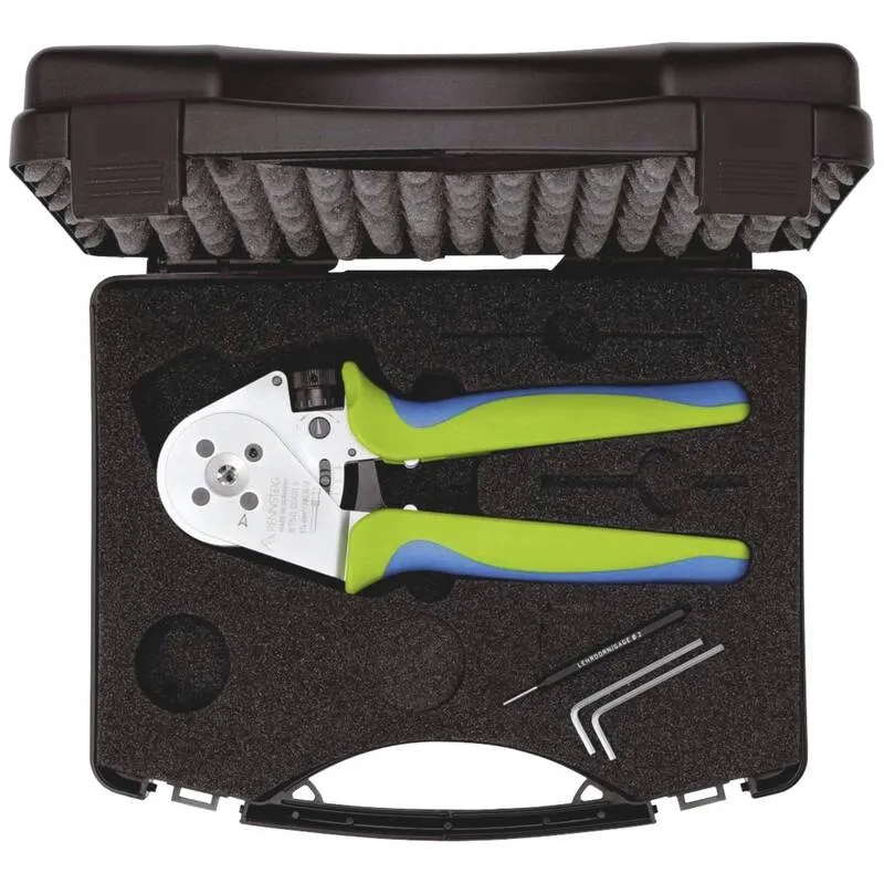 B-Ware Rennsteig Crimpzange Vierdornzange MicroCrimp Stift- und Buchsenkontakte Koffer