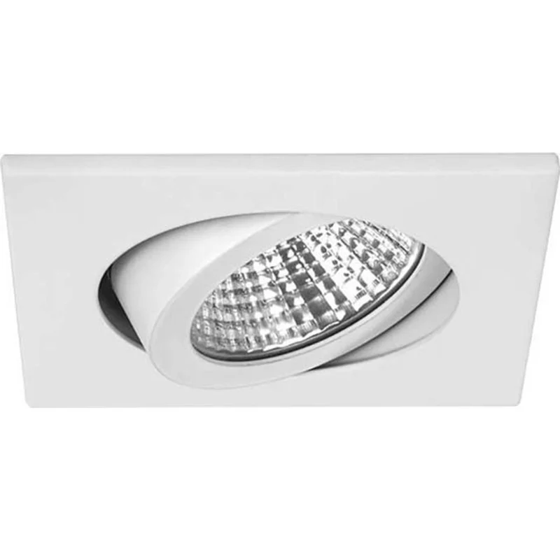 B-Ware Brumberg LED Einbauleuchte Strahler weiss Deckenleuchte 7 W Set Aluminium 3000 K