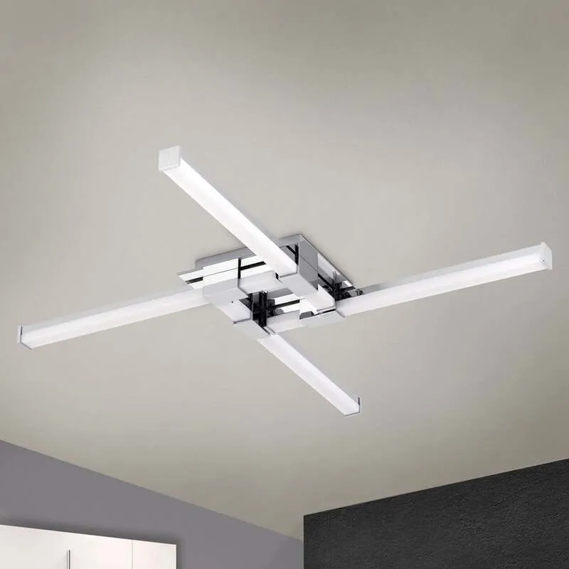 B-Ware Orion Vierflammige LED-Bad-Deckenlampe Deckenlampe Lampe Leuchte Argo IP44 24W