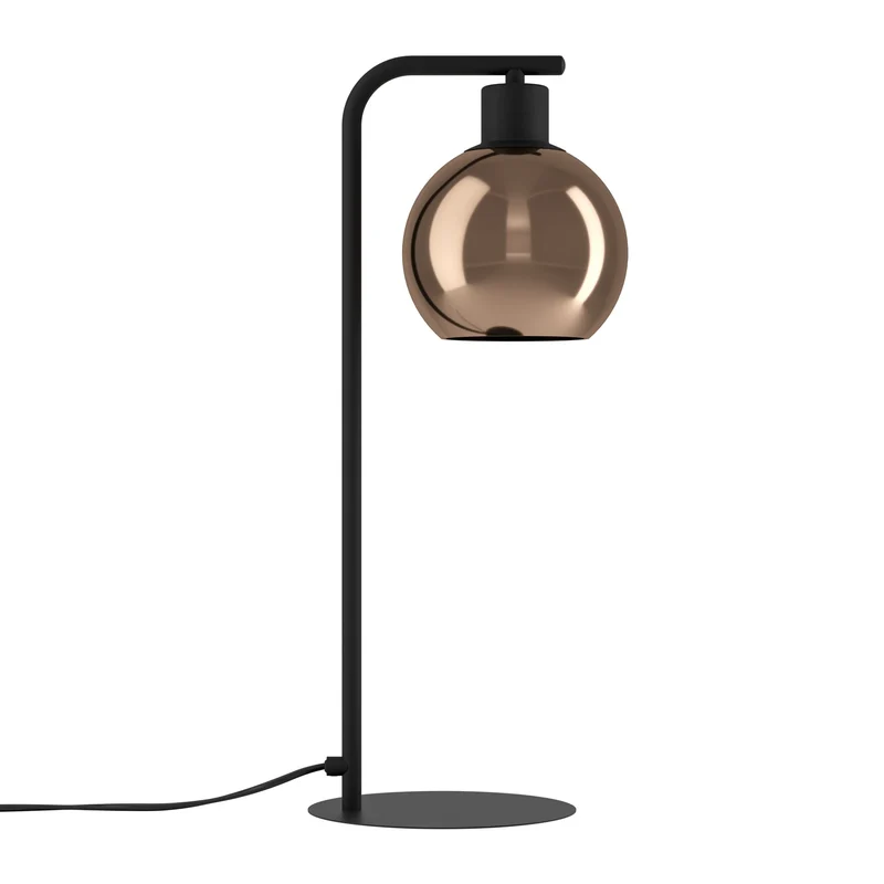 B-Ware Eglo Stars Of Light Tischlampe Tischleuchte Cordoba Glas kupfer schwarz E27 LED