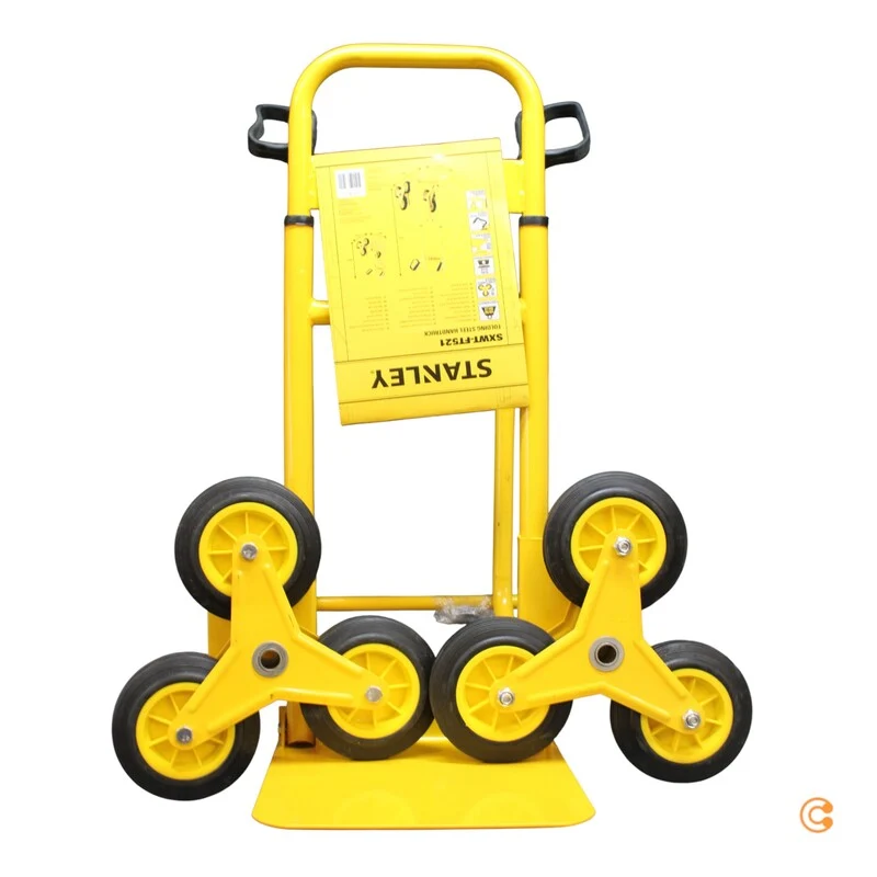 B-Ware Stanley Sackkarre Transportwagen HAND TRUCK FOLDABLE 120KG Gelb Stahl