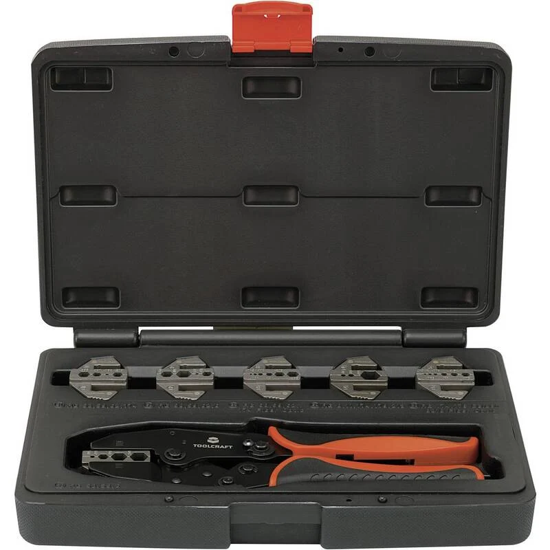 B-Ware Toolcraft Crimpzange Koaxial-Steckverbinder Presszange Zange Quetschzange 7-t896