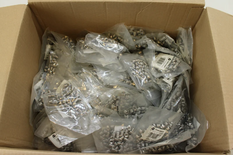 B-Ware TOOLCRAFT TO-5343297 Gewindeeinsätze Gewindebuchsen M8 x 1.25 Edelstahl 92 SETS