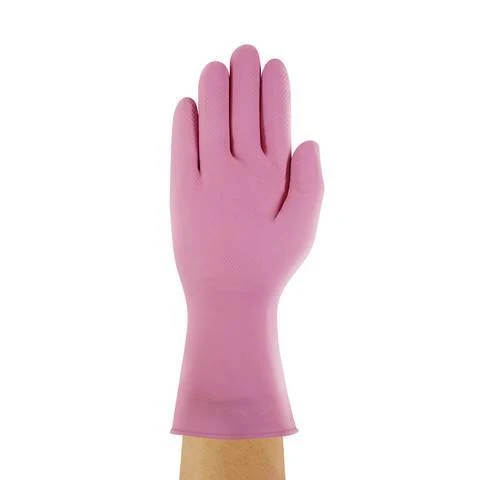 B-Ware Ansell 87085075 AlphaTec Baumwollvelour Chemikalienhandschuh 8 22 STÜCK