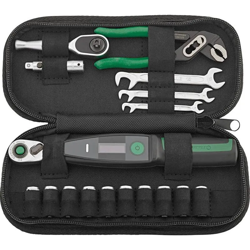 B-Ware Stahlwille Fahrradwerkzeug-Set Kit Fahrrad Werkzeug Satteltasche 18-tlg Tasche