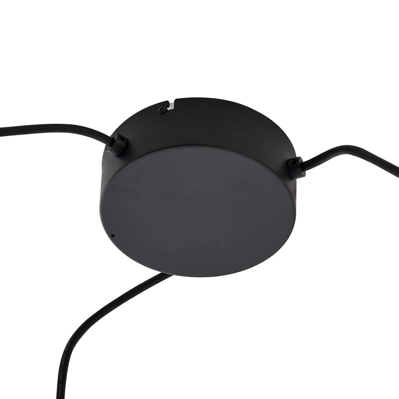 B-Ware Lucande Außenhängelampe Pendelleuchte Außenlampe Rattan Leuchte IP44 3-flammig