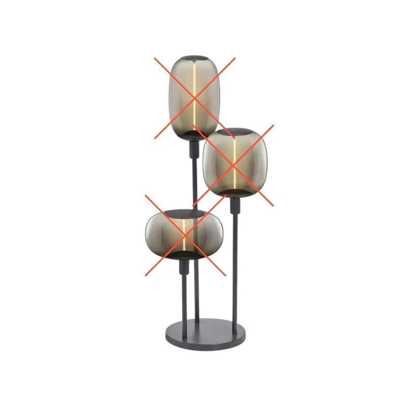 B-Ware OSRAM Stehlampe Standlicht DECOR STICK dunkelgrau SIEHE TEXT/FOTO
