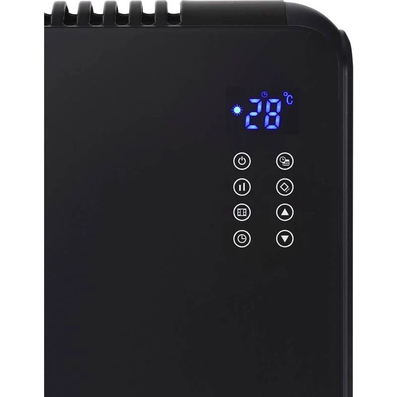 B-Ware SYGONIX GLASKONVEKTOR ELEKTROH Heizgerät Heizung Raumheizung 2000W Weiß