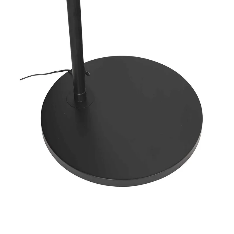 B-Ware Steinhauer Bogenleuchte Stehlampe LED Ringlux schwarz Metall Dimmer CCT