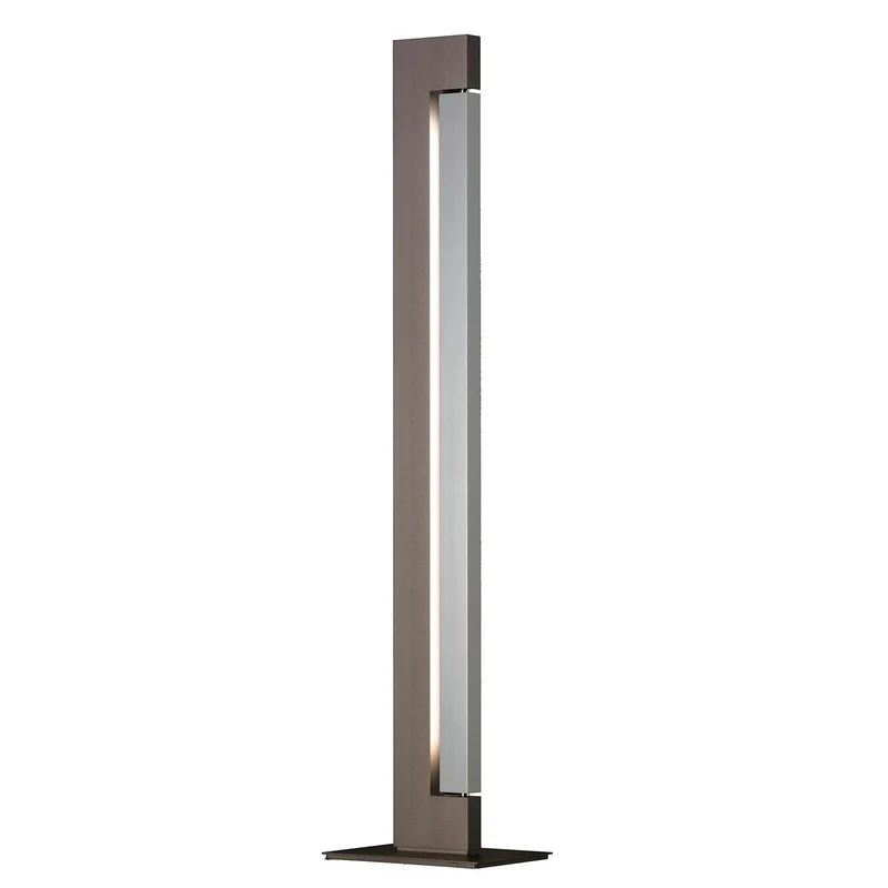 B-Ware Nemo Ara Stehlampe Leuchte LED dim-to-warm mokka aluminium Wohnzimmerlampe 178cm
