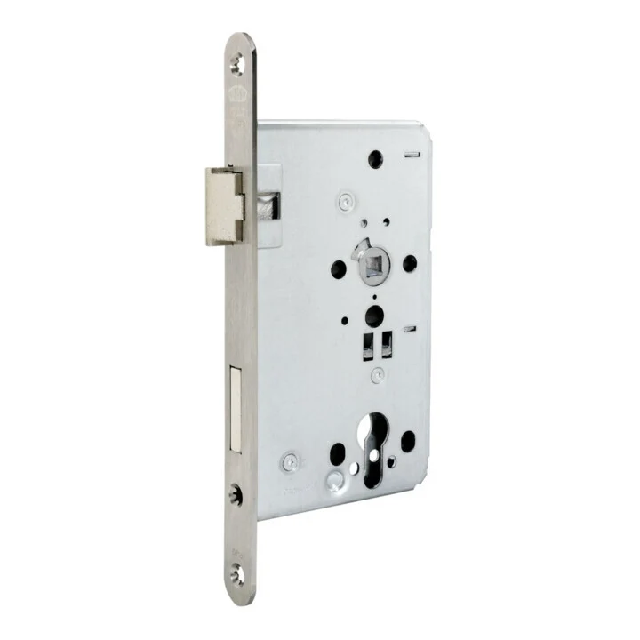 B-Ware BKS Einsteckschloss Schloss 0615 PZW 20 55 72 8mm DIN R VA rund Klasse 5