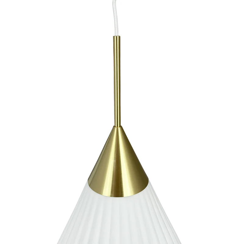 B-Ware Dyberg Larsen Pendellampe Deckenleuchte Ballon Ø 33 cm weiß SIEHE TEXT/FOTO