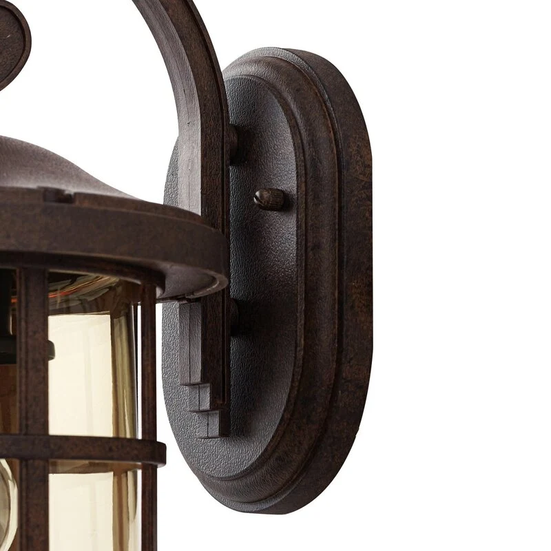 B-Ware Lindby Außenwandlampe Leuchte Außenbeleuchtung Ankea rost amber SIEHE TEXT/FOTO