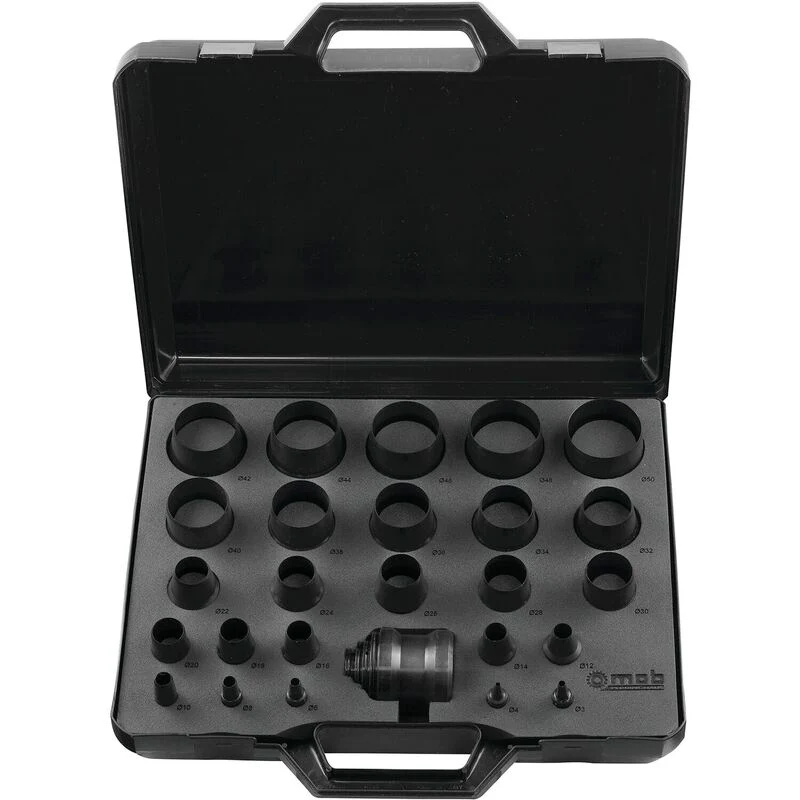 B-Ware Mob Peddinghaus Locheisensatz Set 26tlg Patentlocheisen Edelstahl Blechkasten