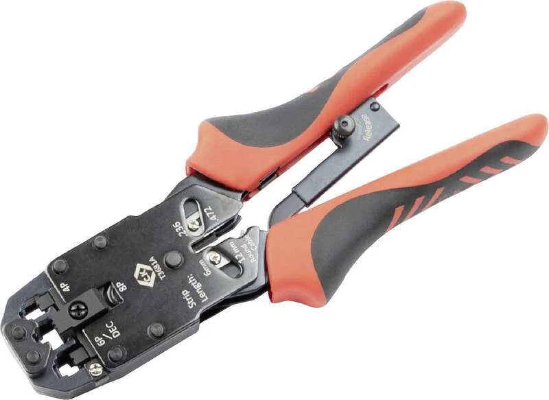 B-Ware C.K T3681A Crimpzange Modularstecker Zange Werkzeug Elektrikerwerkzeug Crimpen