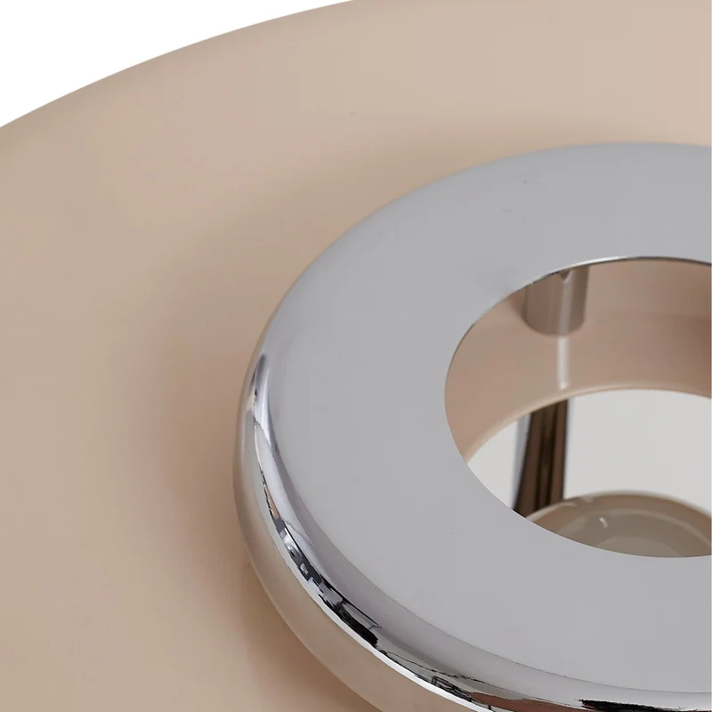 B-Ware Lindby Tischleuchte Lampe Retro beige Metall Travertin Schreibtischleuchte