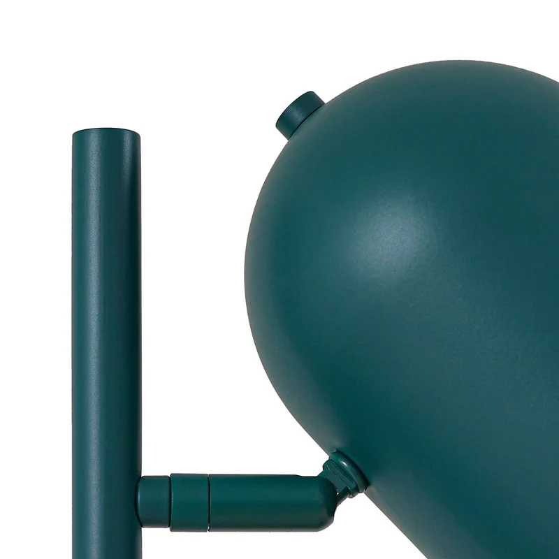 B-Ware Lindby Stehleuchte Lampe Isara grün 165 cm 2flg Metall E27