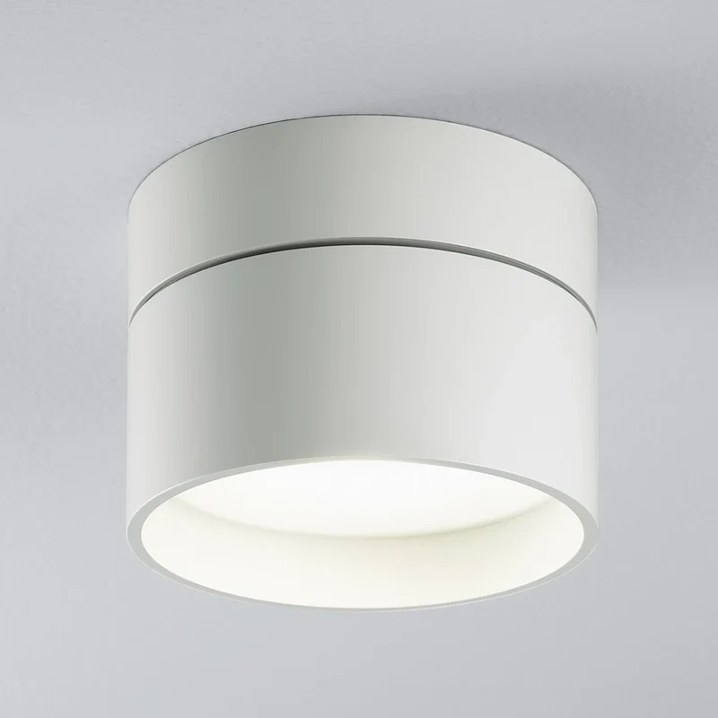 B-Ware Egger DLS LED-Deckenleuchte Piper, Ø 11 cm, weiß