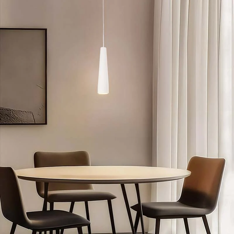 B-Ware Euluna Hängeleuchte Lectra LED Pendelleuchte dimmbar Keramik weiß 32cm hoch