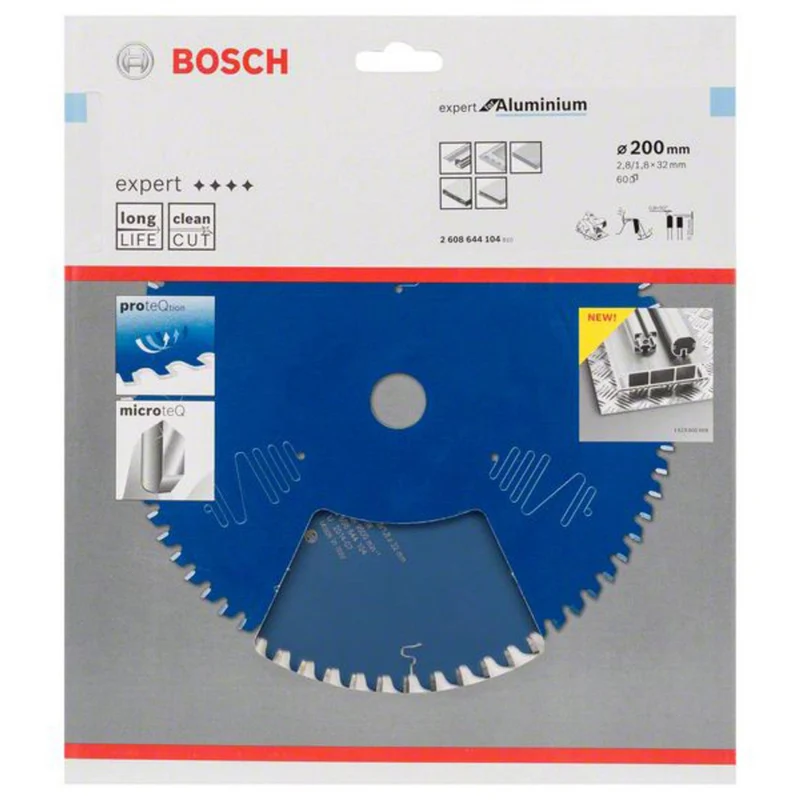 B-Ware Bosch Kreissägeblatt Sägeblatt Expert for Aluminum Kunststoff Holz 200 mm 32 mm