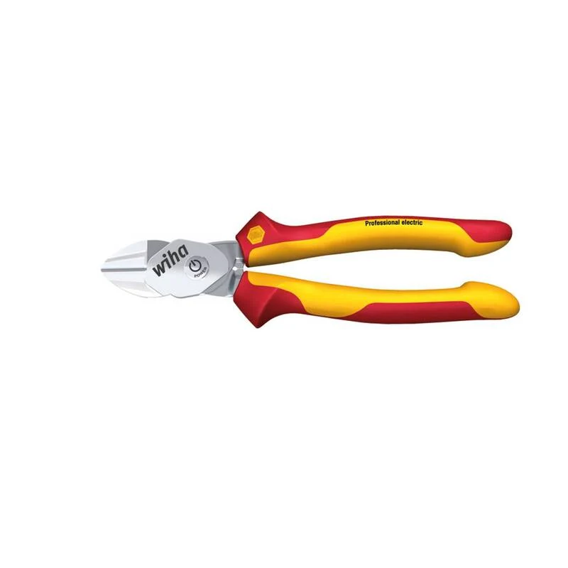 B-Ware Wiha Kraft-Seitenschneider Zange VDE 38191 Facette Werkzeugstahl 200mm 5 STÜCK