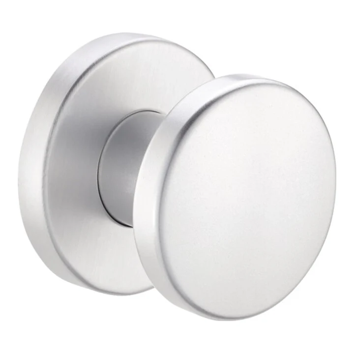 B-Ware EDI Türknopf Knopfgriff Edelstahl K7/052/01 VA F00 festdrehbar rund Rosette