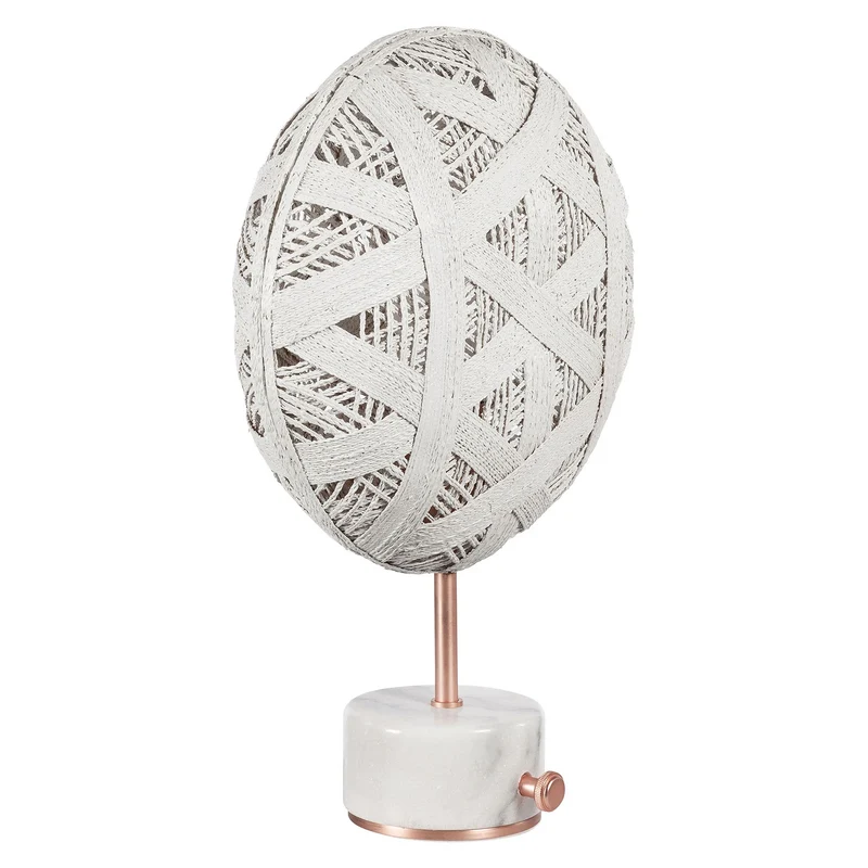 B-Ware Forestier Chanpen S Hexagonal Tisch Tischlampe Tischleuchte Leuchte kupfer/weiß