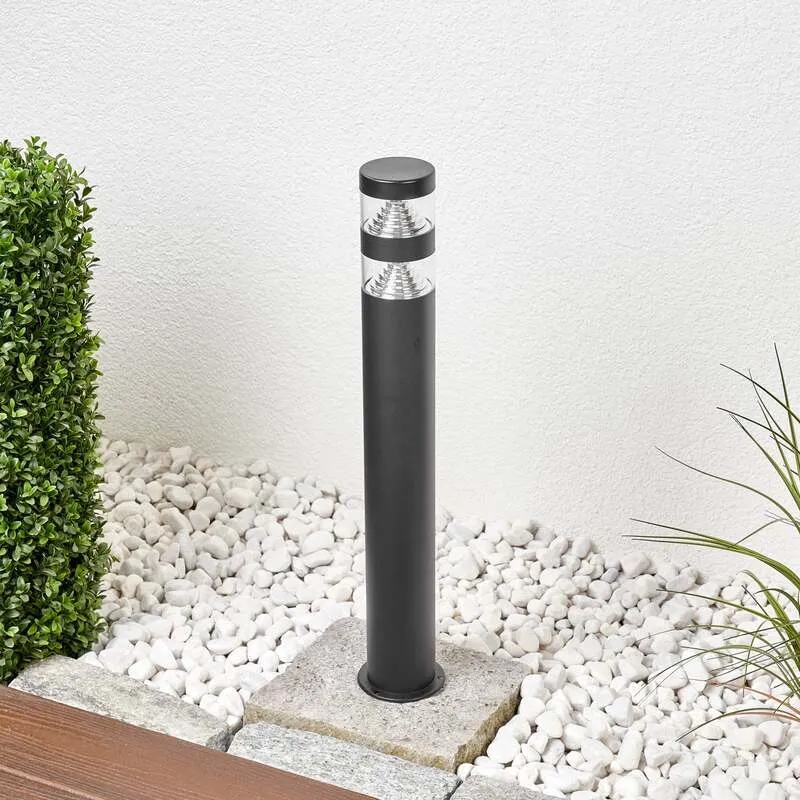 B-Ware Lindby Wegeleuchte Lanea Wegelampe Lampe Leuchte Edelstahl LED 8W IP44536