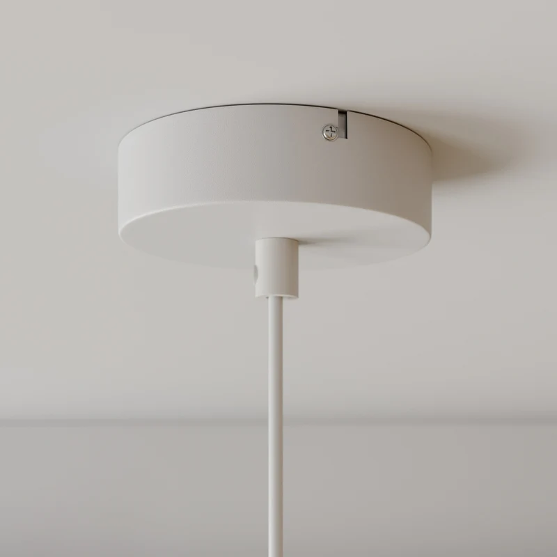 B-Ware Euluna Hängeleuchte Noak Deckenlampe Pendelleuchte einflammig weiß holz natur815