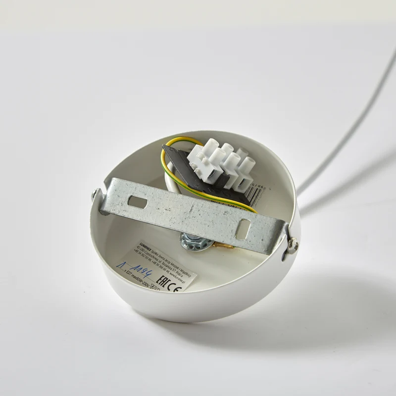 B-Ware Euluna Hängeleuchte Noak Deckenlampe Pendelleuchte einflammig weiß holz natur815
